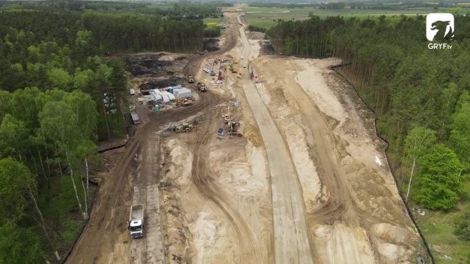 Mała obwodnica krzyżuje się z dużą