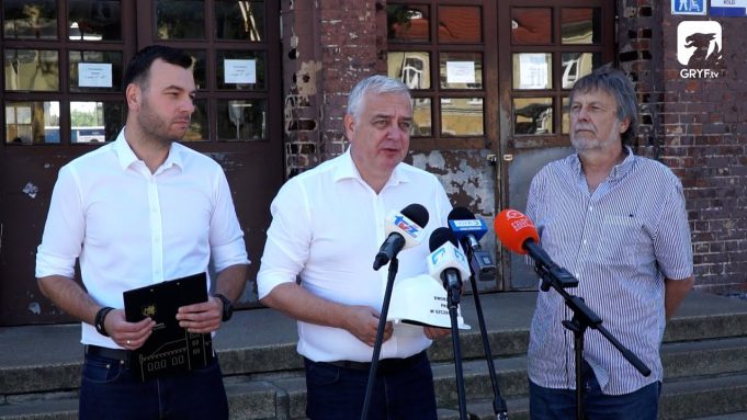Rozpoczęcie remontu dworca kolejowego w Szczecinku