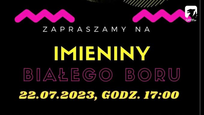 Imieniny Białego Boru – zaproszenie