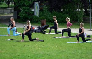 Deepwork przed szczecineckim zamkiem