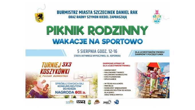 Wakacje na sportowo – zaproszenie