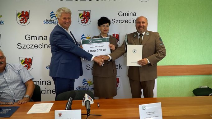 Lasy Państwowe wspierają Gminę Szczecinek