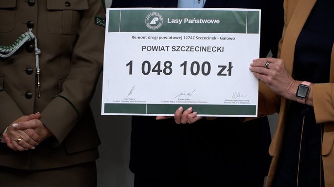 Drogi powiatowe dofinansowane przez Lasy Państwowe
