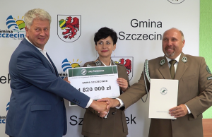 Lasy Państwowe ponownie wspierają Gminę Szczecinek