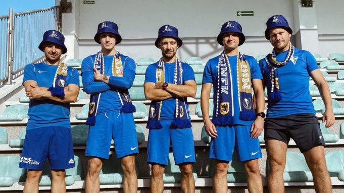 MKP Szczecinek z klubowymi gadżetami