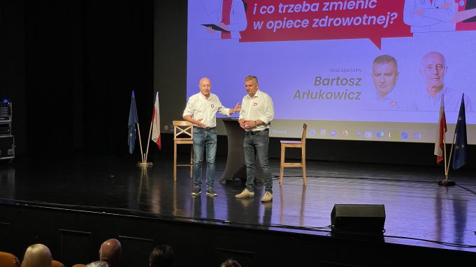 Bartosz Arłukowicz w Szczecinku