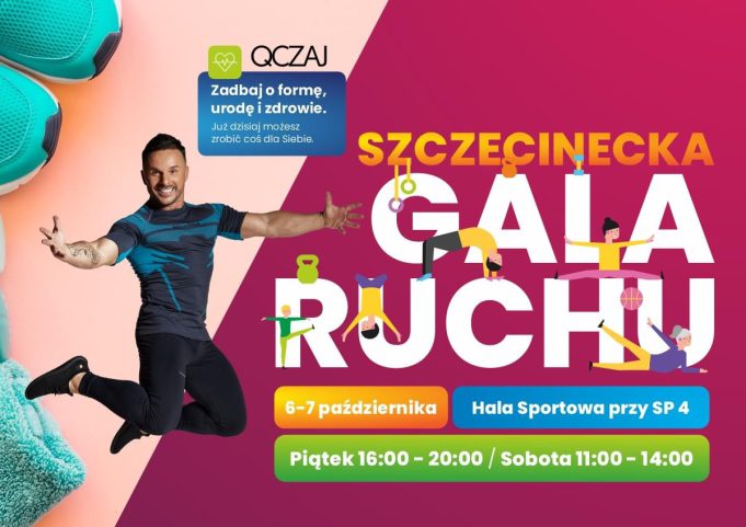 Szczecinecka Gala Ruchu. Gościem specjalnym Qczaj
