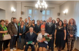 Złote gody Ewy i Stanisława Szachowiczów