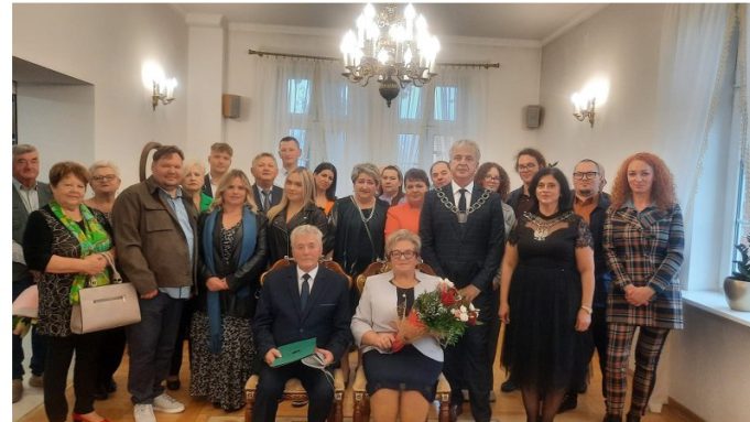 Złote gody Ewy i Stanisława Szachowiczów