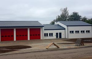 Nowa remiza w Parsęcku skończona, wkrótce otwarcie