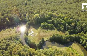 Dolina Gwdy – Gołębiewo – dron 4K