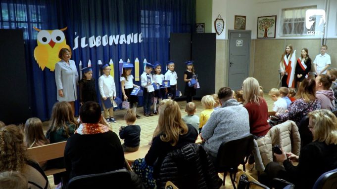 Ślubowanie pierwszoklasistów w Parsęcku