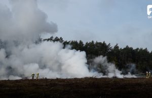 Ćwiczenia strażackie Nadleśnictwa Szczecinek