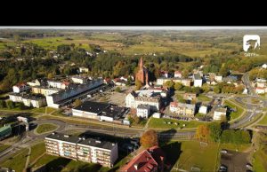 Bobolice z lotu ptaka – dron 4K