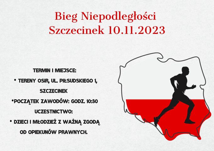 W Szczecinku odbędzie się Bieg Niepodległości
