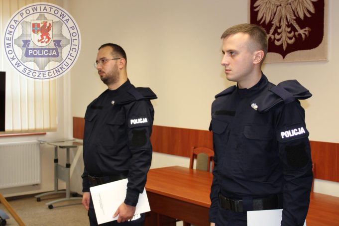 Nowi funkcjonariusze wypowiedzieli rotę ślubowania
