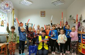 Dzieci uczyły się bezpieczeństwa na drodze