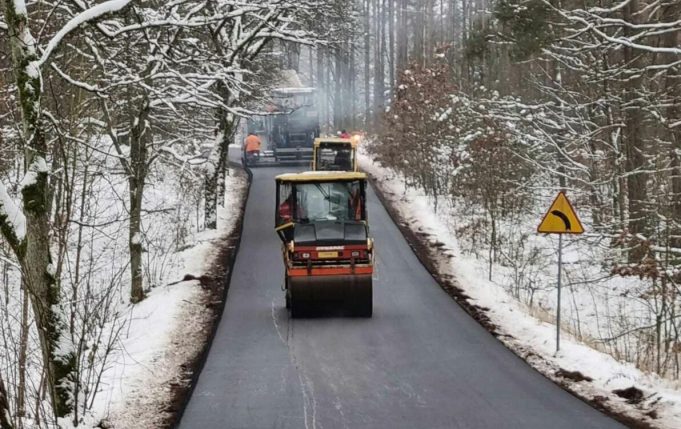 Remont drogi Storkowo-Wielawino
