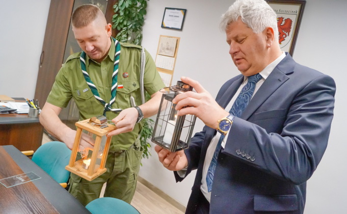 Betlejemskie Światło Pokoju dotarło do Gminy Szczecinek