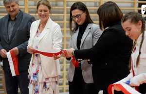 Otwarcie sali sportowej w Łubowie