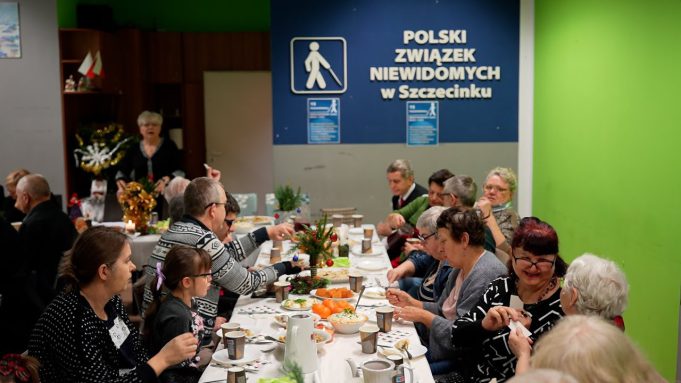 Wigilia Polskiego Związku Niewidomych