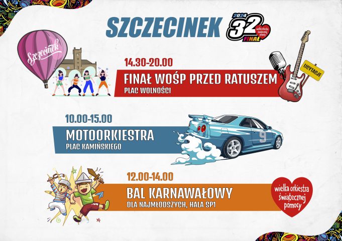 Szczecinek zaprasza na Finał WOŚP