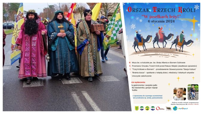 Orszak Trzech Króli ponownie w Bornem Sulinowie