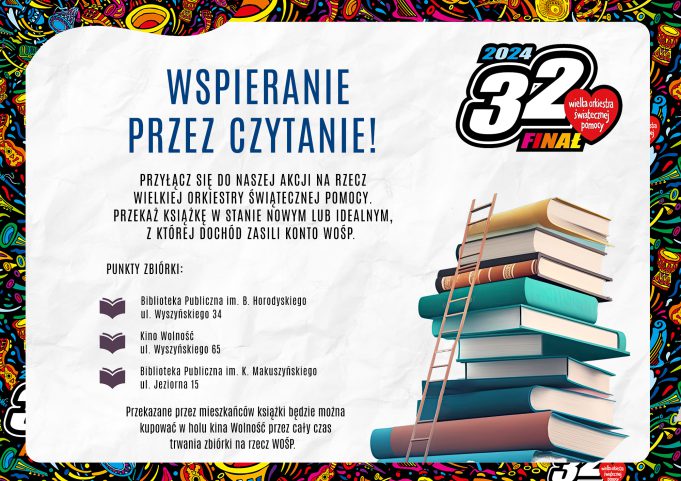 Wesprzyj WOŚP książkami