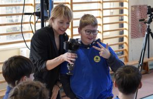 Roma Gąsiorowska odwiedziła gminę Barwice