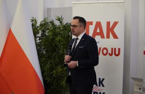 Marcin Horała z wizytą w Szczecinku