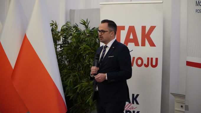 Marcin Horała z wizytą w Szczecinku