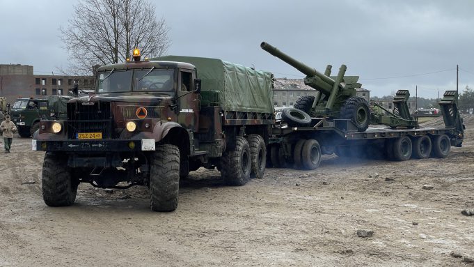 Borne Sulinowo militarne również zimą