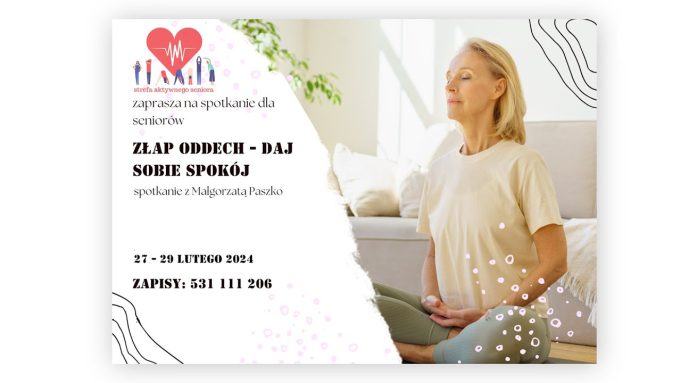 Złap oddech, daj sobie spokój – zaproszenie
