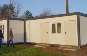 Szatnie piłkarskie w Wierzchowie i w Trzcinnie