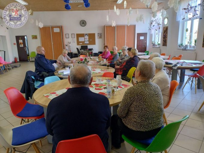 Z seniorami o bezpieczeństwie