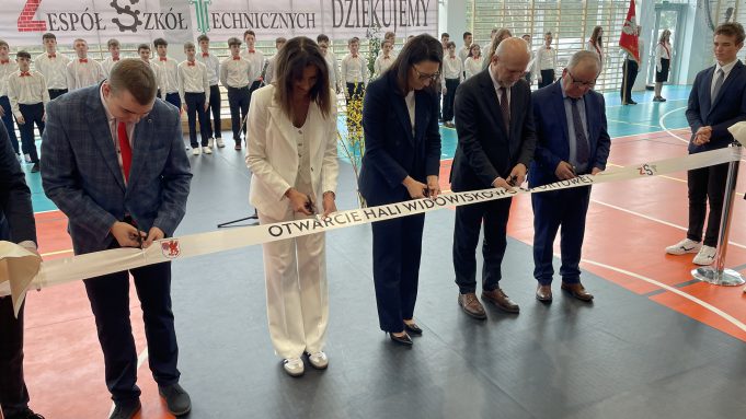 Hala sportowa w Mechaniku oficjalnie otwarta