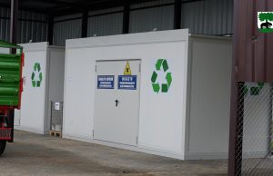 PSZOK w pełni gotowy, targowisko z poprawką