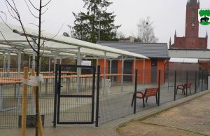 PSZOK w pełni gotowy, targowisko z jedną poprawką