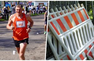 Tradycyjny bieg i tradycyjne utrudnienia w ruchu