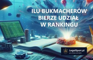 Ilu bukmacherów bierze udział w rankingu?