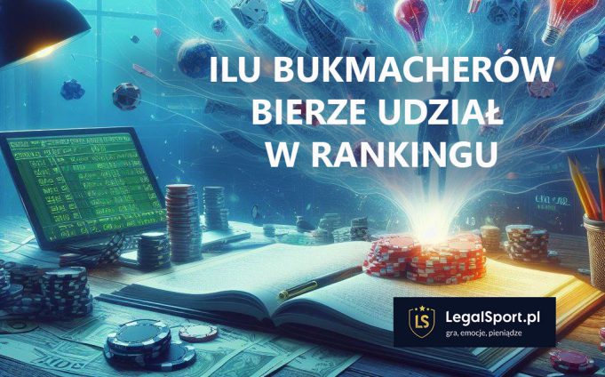 Ilu bukmacherów bierze udział w rankingu?