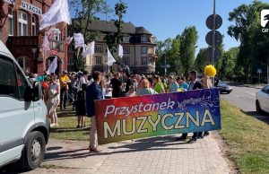 Przystanek Muzyczna na ulicach Szczecinka