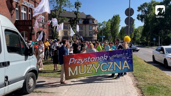 Przystanek Muzyczna na ulicach Szczecinka
