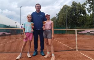 Tenisowi skrzaci na szczecineckich kortach