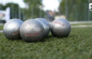 Borneński turniej gry w petanque (bule)
