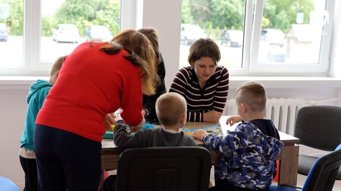 Młodzież z ZST dla przedszkolaków