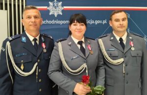 Odznaczenia dla szczecineckich policjantów
