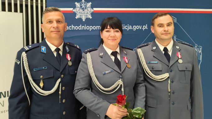 Odznaczenia dla szczecineckich policjantów