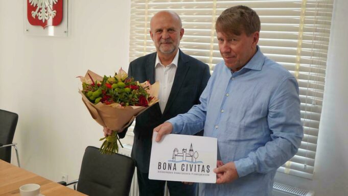 Bona Civitas z wizytą u starosty