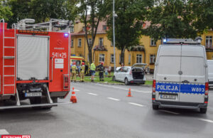 Na Warcisława IV zderzyły się trzy pojazdy